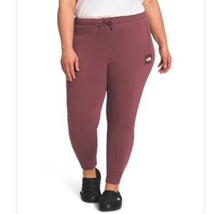 The North Face' Women's Box NSE Joggers - Wild Ginger / TNF White Size 2X